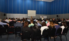Palestras de Luis Sanz, diretor-geral da IASP, durante a 27ª Conferência Anprotec