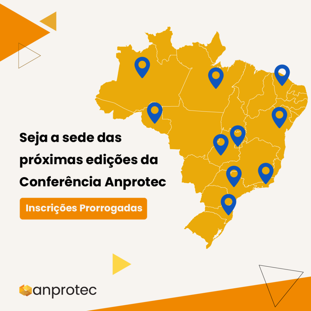 Edital prorrogado para sede da Conferência Anprotec 2025 e 2026 Anprotec