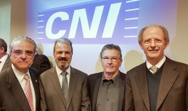 Robson Braga de Andrade, Jorge Audy, Sergio Risola, Pedro Wongtschowski.