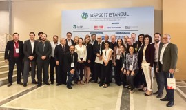 Delegação brasileira com Josep Piqué, presidente da IASP, na 34ª Conferência da IASP