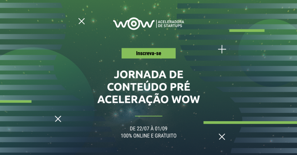 WOW Aceleradora organiza Jornada de Conteúdo Pré Aceleração 100% online e  gratuita - Anprotec