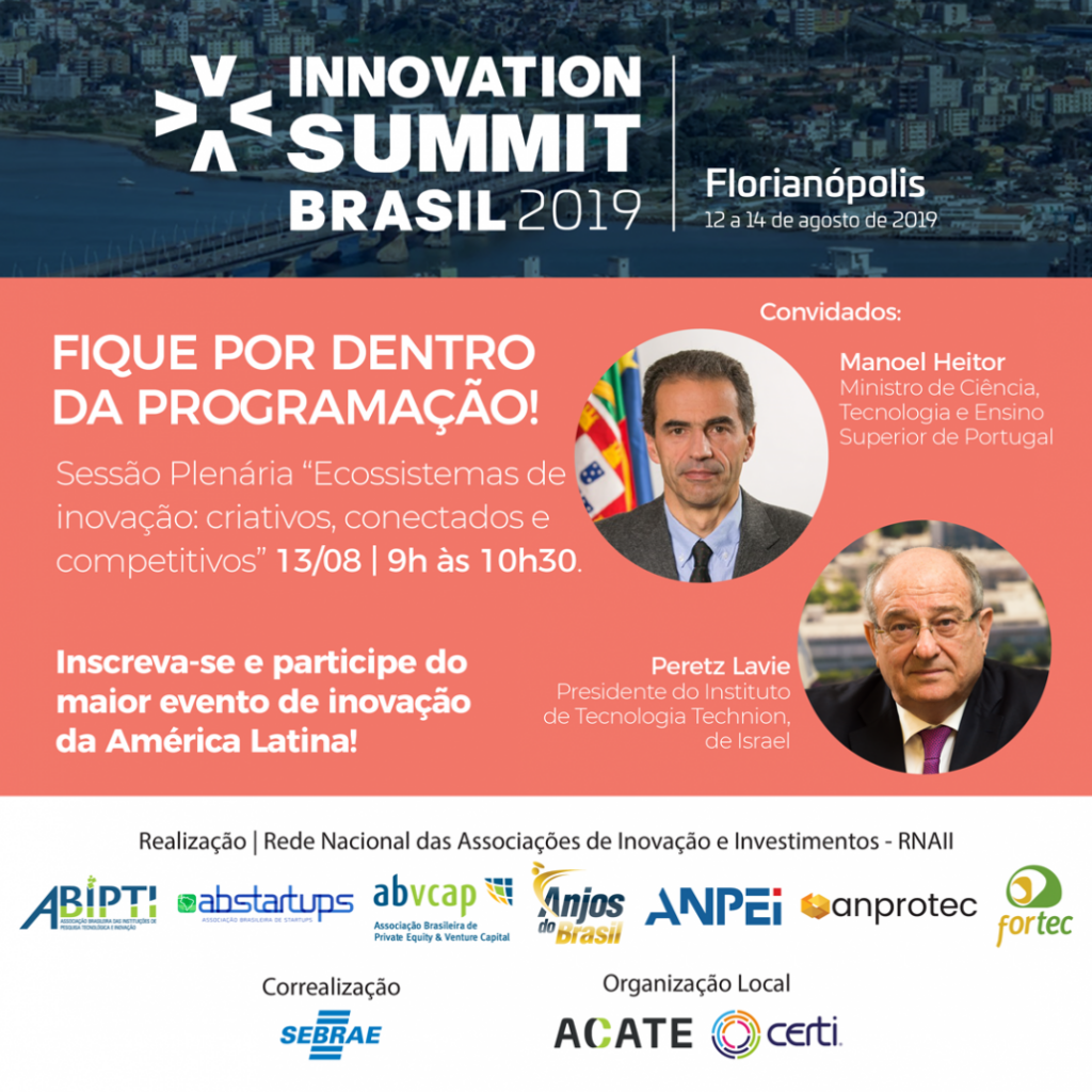 Innovation Summit Brasil é destaque no Startupi Anprotec