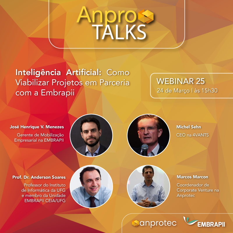 25ª Edição Do Anprotalks Tem Inteligência Artificial Como Tema Anprotec