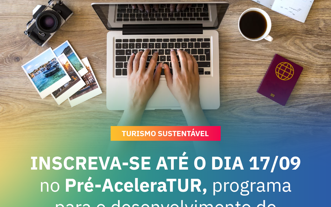 Flyer de divulgação do desafio Embratur