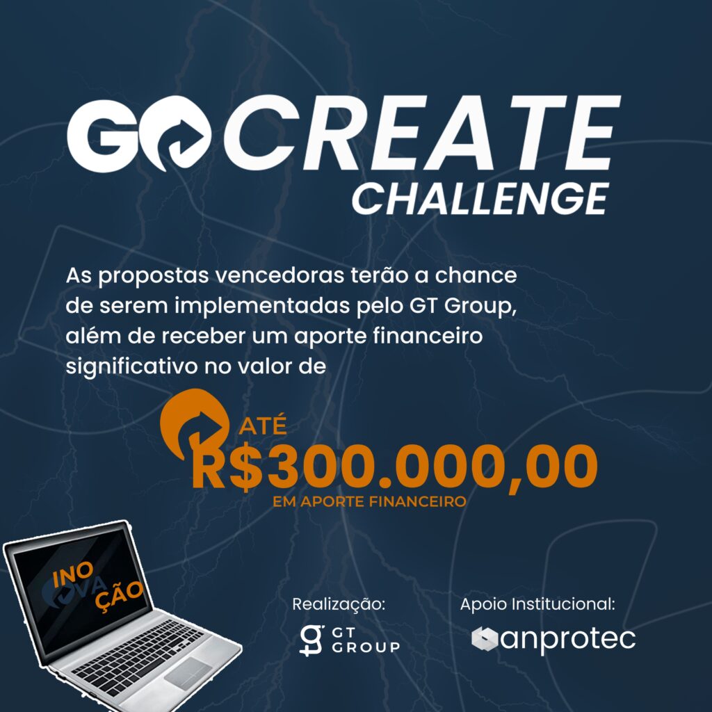 Arte de divulgação do Go Create