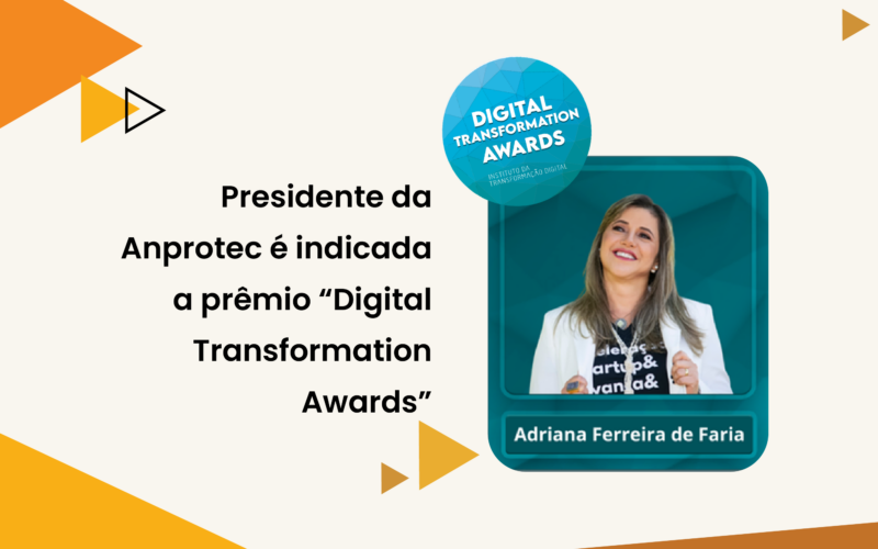 Card de indicação ao prêmio Adriana Faria