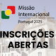 Card de divulgação da Missão Portugal