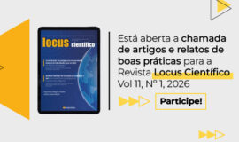 Revista Locus Científico abre chamada para artigos e relatos de boas práticas