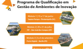 Anprotec anuncia nova edição do Programa de Qualificação em Gestão de Ambientes de Inovação, com três módulos intensivos em diferentes regiões do Brasil