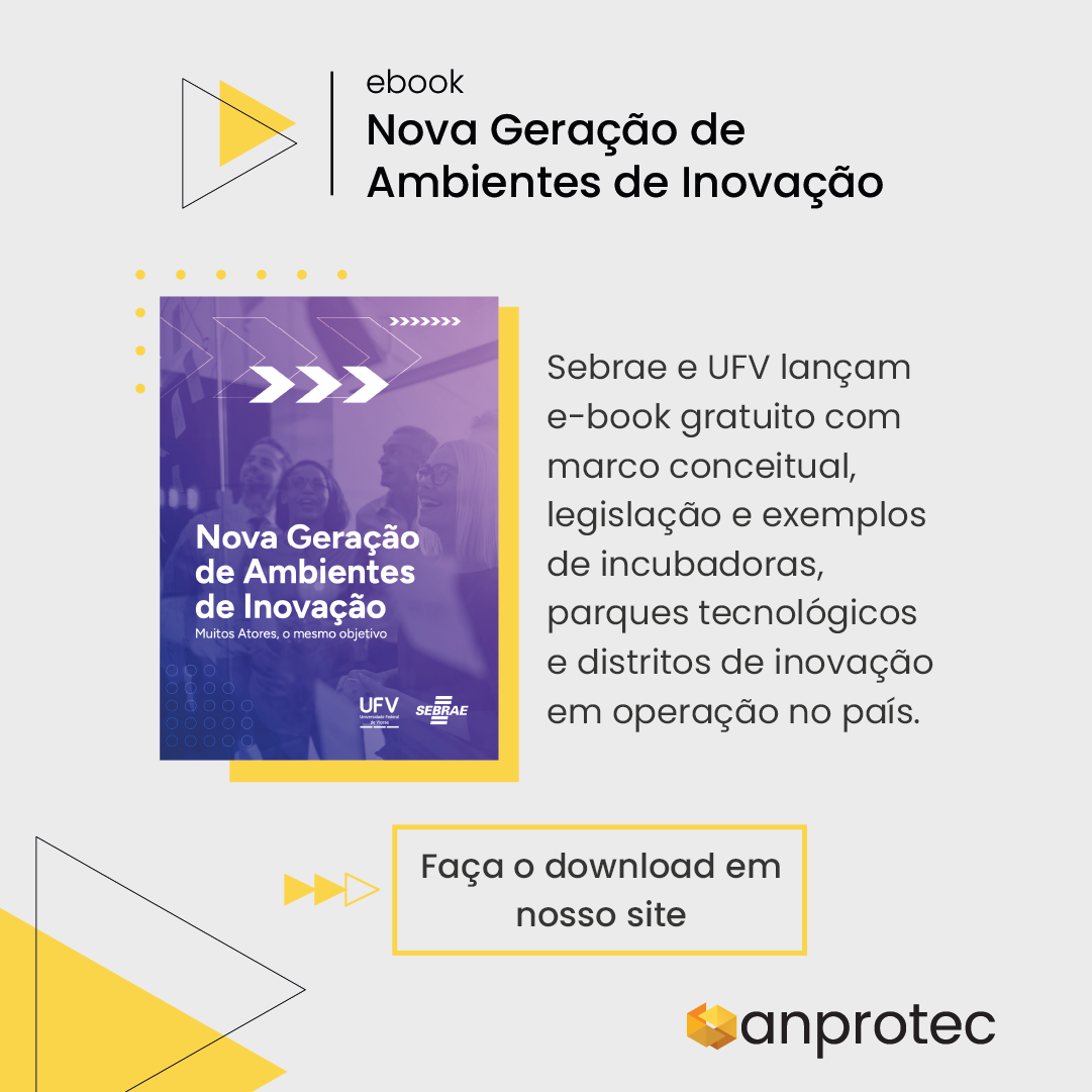 Sebrae e UFV lançam e-book sobre nova geração de ambientes de inovação
